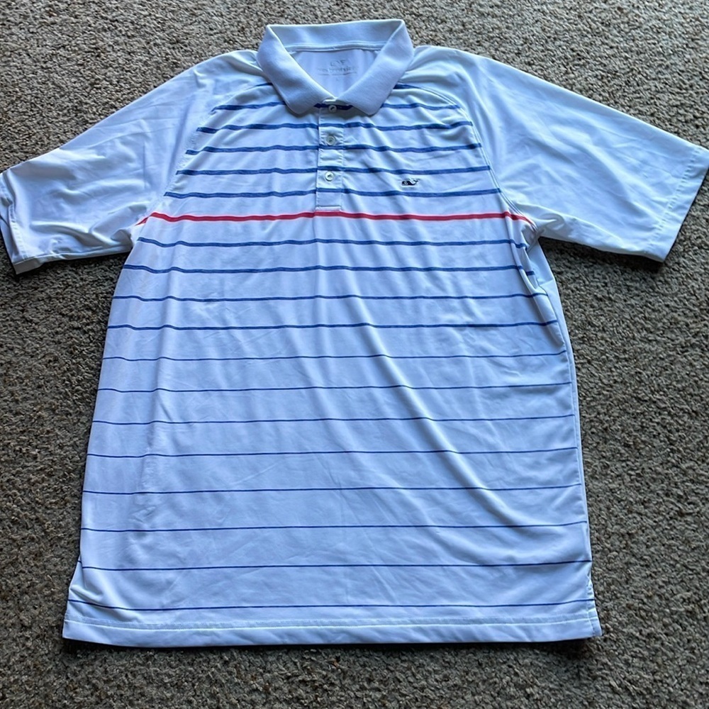 Vineyard Vines performance polo shirt size L
